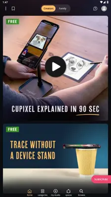 Cupixel AR Trace & Classes android App screenshot 0